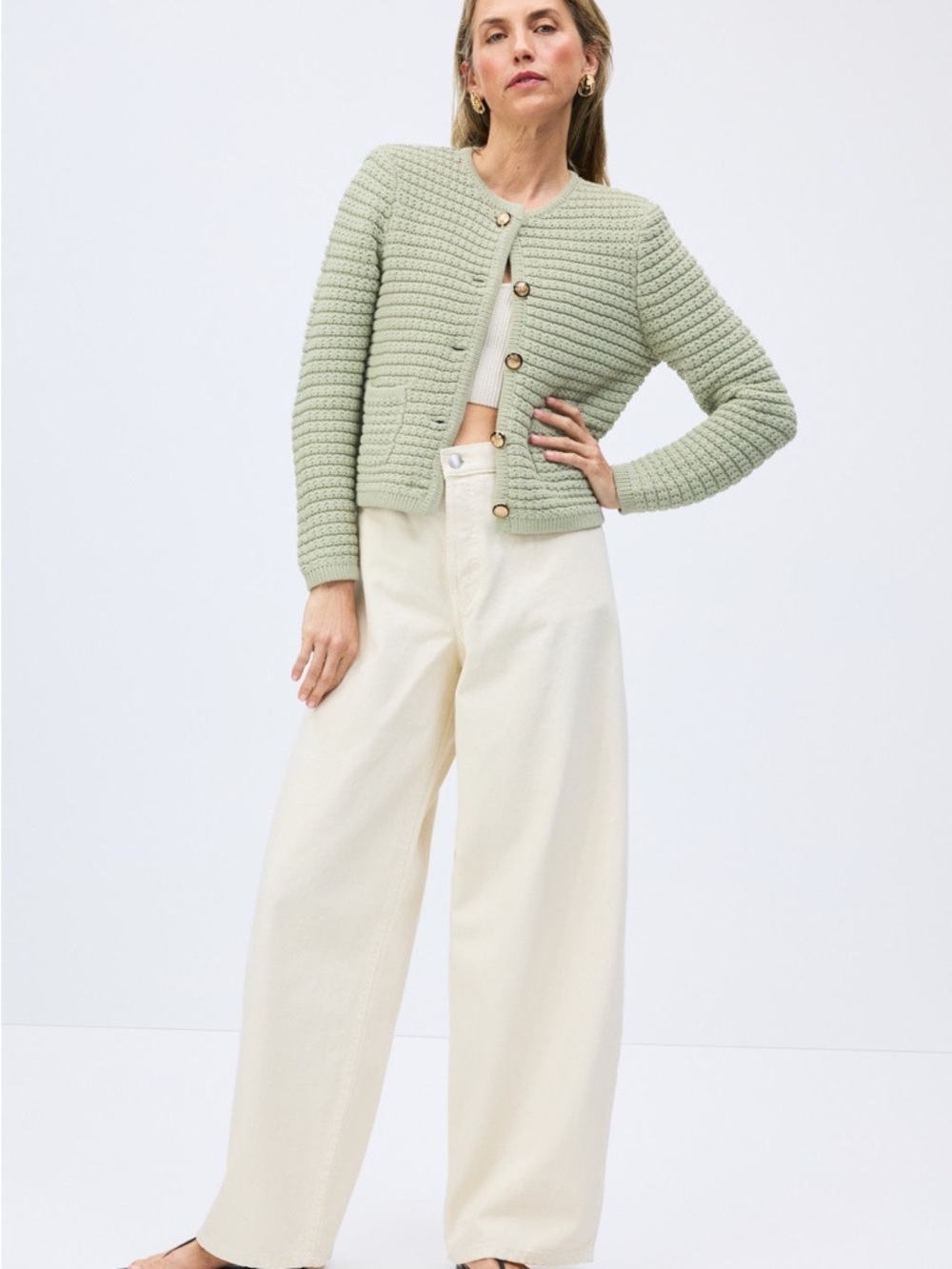 ba&sh Bash Guspa Cardigan Jacket size 2
